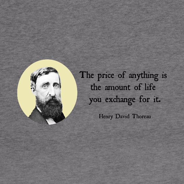 Thoreau Says by B5Lab